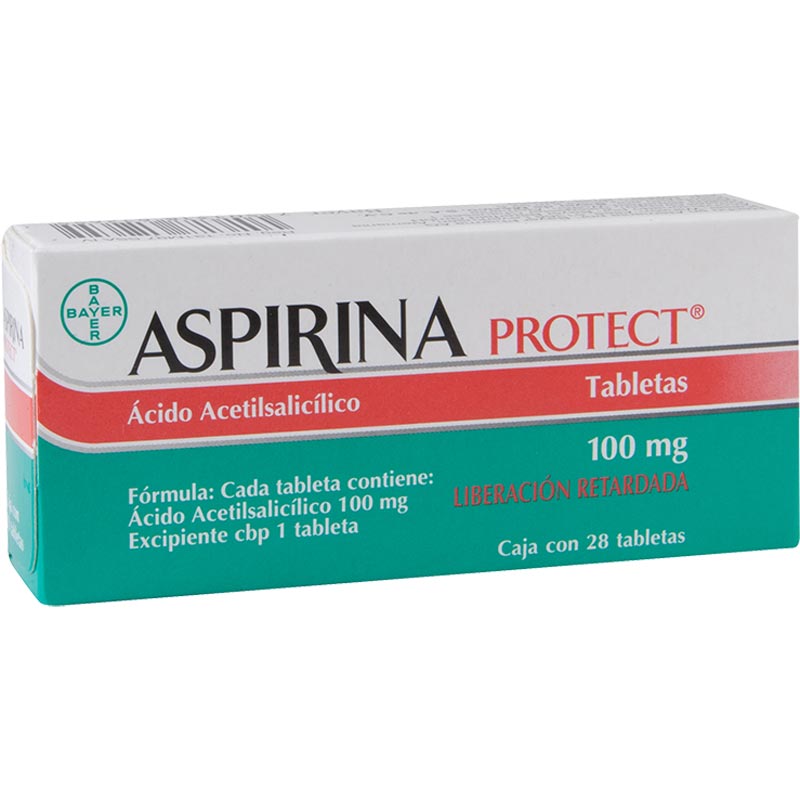 Aspirina Protect 28 Tableta Caja