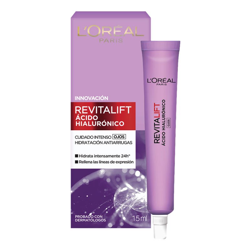 REVITALIFT ÁCIDO HIALURÓNICO CREMA PARA CONTORNO DE OJOS HIDRATACIÓN ANTIARRUGAS