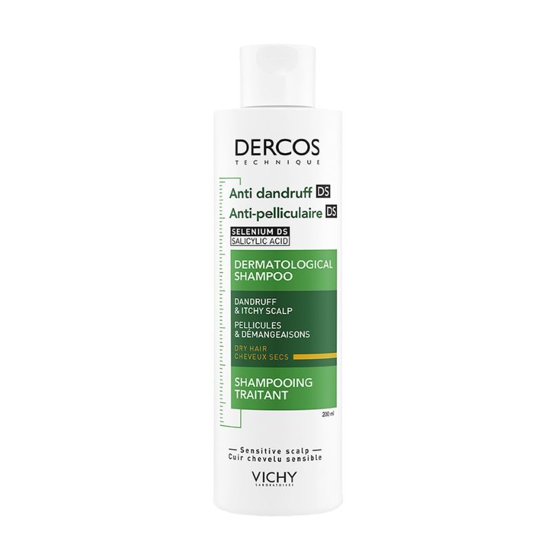 VICHY DERCOS CASPA SECA SHAMPOO CUIDADO CAPILAR