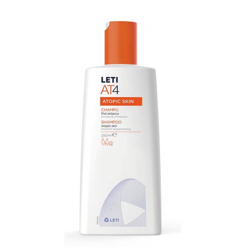 LETI AT4 SHAMPOO EMOLIENTE PARA PIEL SECA Y ATÓPICA