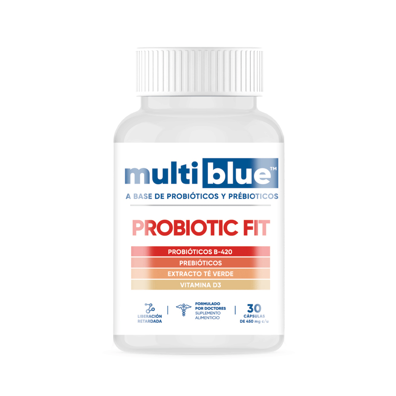 MULTIBLUE SUP ALIM PROBIOTIC FIT C/30CAP