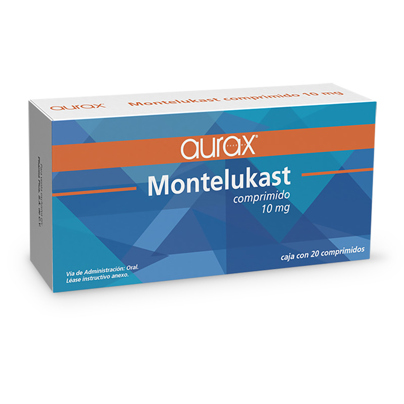 AURAX MONTELUKAST 10MG C/20 COM