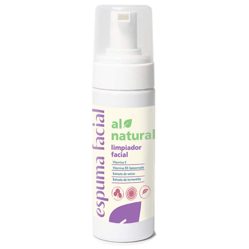 AL NATURAL ESPUMA LIMP FACIAL C/160ML