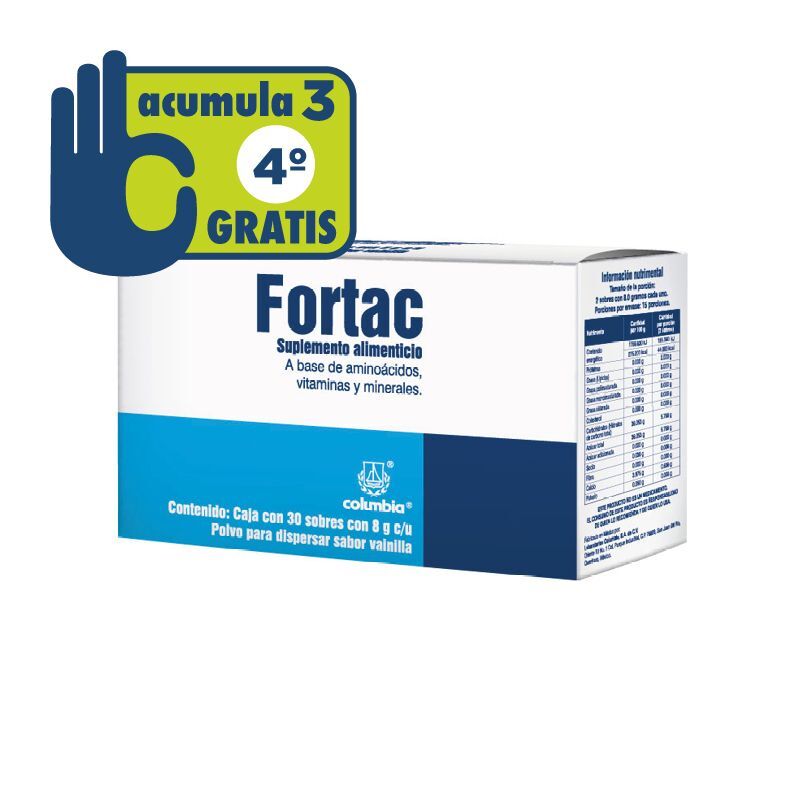 Fortac Farmacia en Línea con Envío Gratis a Domicilio | San Pablo Farmacia