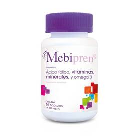 Mebipren cido F lico Vitaminas Minerales y Omega 3 San Pablo