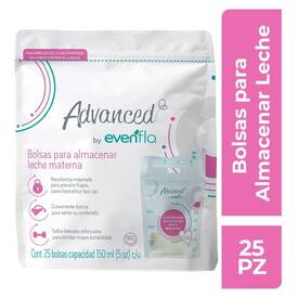 Evenflo Advanced Bolsas para Almacenar Leche Materna Con Capacidad De 5 Oz