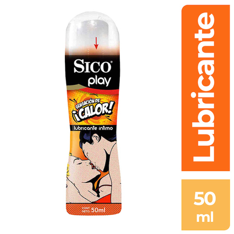 Sico Play Lubricante ntimo en Gel Sensacin de Calor | San Pablo Farmacia