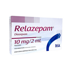 Relazepam Solución En Ampolletas 6 Solución Ampolleta | San Pablo Farmacia