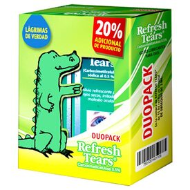 Refresh tears discount lentes de contacto