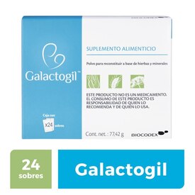 Farmacias del Ahorro, Galactogil suplemento alimenticio 24 sobres