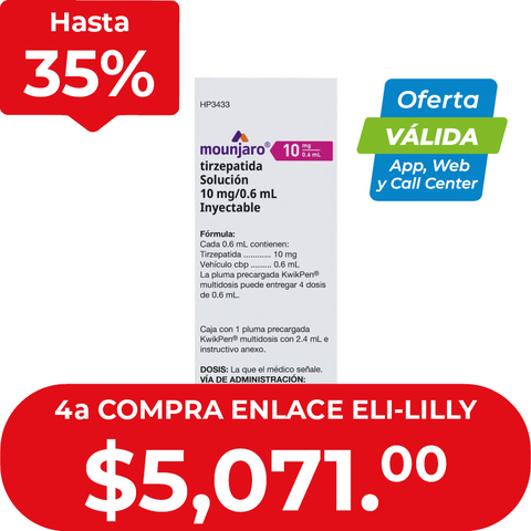 tirzepatide pluma precio farmacia guadalajara Comprando Mounjaro en en la compré la de 5 y me regalaron la de 2.5 #mounjaro #tirzepatide #lillylatam Mounjaro precio: cuánto cuesta y