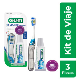 Kit de viaje con rastrillo crema corporal,pasta dental y cepillo promocional