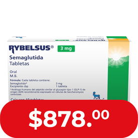 semaglutide 3 mg precio Rybelsus 3 mg 10 tabletas precio