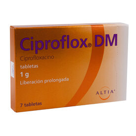 Cipro Xr Tabletas De 1 Gr