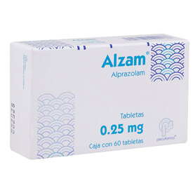 Alprazolam 0.25 mg precio