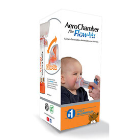 AeroChamber Plus Flow-Vu Cámara de inhalación infantil