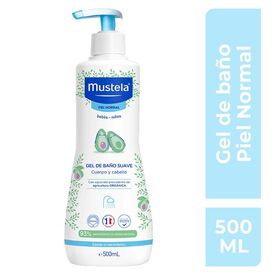 Mustela Gel De Baño Suave 1 Envase 750 Ml. - FarmaDirecto24