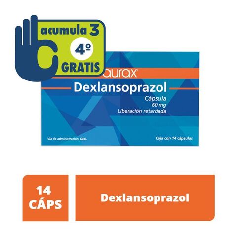 Dexlansoprazol precio dexopral 60 mg DEXOPRAL 60 MG