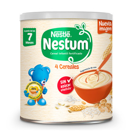 Cereal Infantil Gerber Etapa 2 4 Cereales Integral Lata 270g