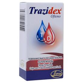 Trazidex oftalmico precio new arrivals