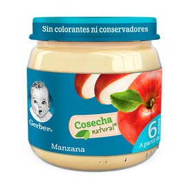 Papilla Infantil Gerber Etapa 2 Manzana 113g