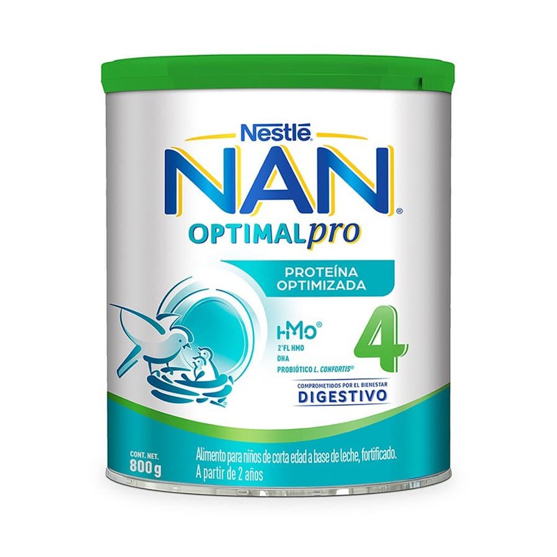 NAN OPTIPRO 4 FÓRMULA INFANTIL PARA NIÑOS A PARTIR DE 2 AÑOS